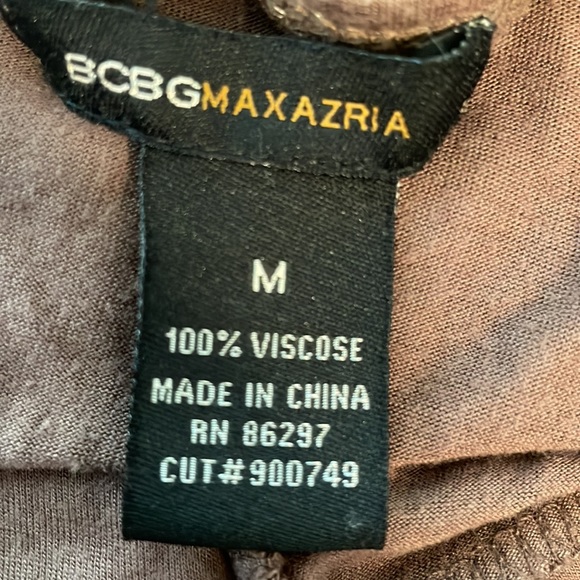BCBGMaxAzria Brown Beaded Halter top Size M - Picture 5 of 5
